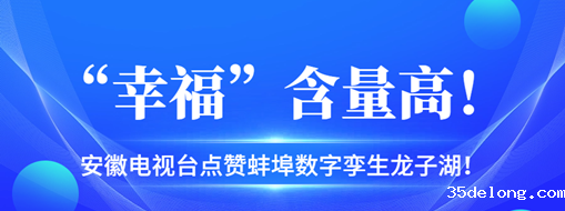 ​“幸福”含量高，安徽电视台点赞蚌埠点点应用最新版本的下载龙子湖！